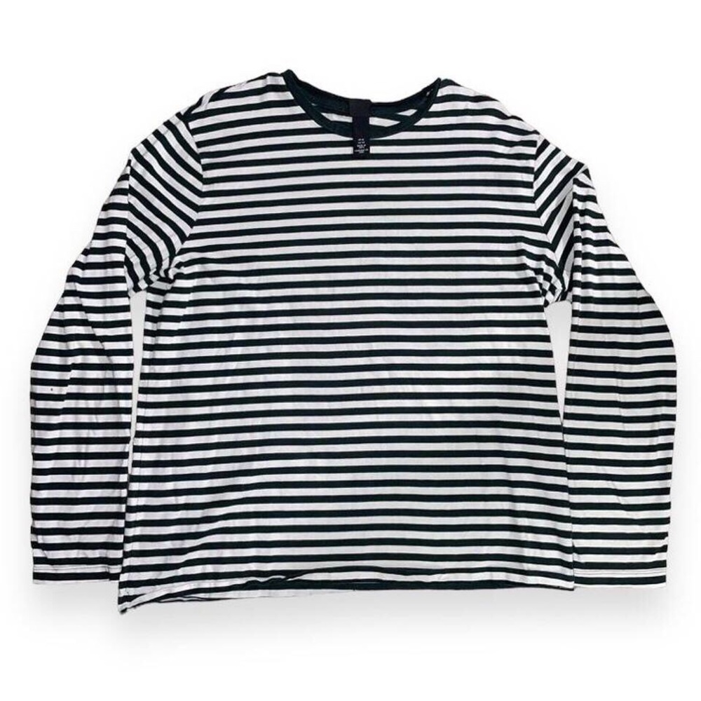 Stripped Forest Green Long Sleeve